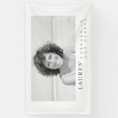 Moderne, minimalistische foto voor altijd in ons h spandoek (Verticaal)