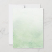 Moderne minimalistische fotobruiloft - Hartelijk d (Achterkant)