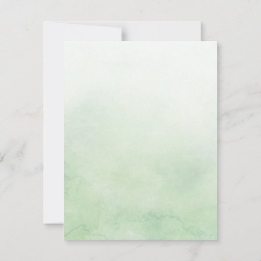 Moderne minimalistische fotobruiloft - Hartelijk d (Achterkant)