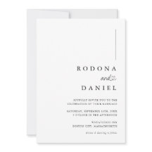 Moderne minimalistische fotobruiloft