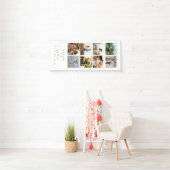 Moderne minimalistische fotogalerij bruiloft spandoek (Insitu)