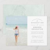 Moderne minimalistische fotograafpartij kaart (Voorkant / Achterkant)