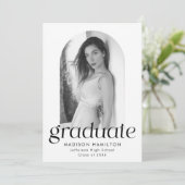 Moderne minimalistische fotograafpartij kaart (Staand voorkant)