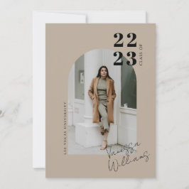 Moderne minimalistische fotograafpartij kaart