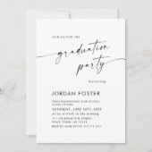 Moderne minimalistische fotograafpartij kaart (Voorkant)