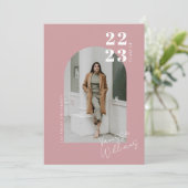 Moderne minimalistische fotograafpartij kaart (Staand voorkant)