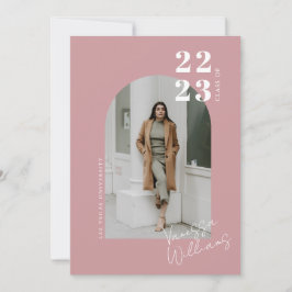 Moderne minimalistische fotograafpartij kaart