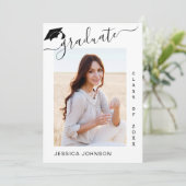 Moderne minimalistische fotograafpartij kaart (Staand voorkant)