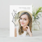 Moderne minimalistische fotograafpartij kaart (Staand voorkant)