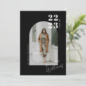 Moderne minimalistische fotograafpartij kaart (Staand voorkant)