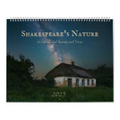 Moderne minimalistische fotografie citeert Shakesp Kalender (Hoes)