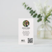 Moderne minimalistische fotografie | Professionele Visitekaartje (Staand voorkant)