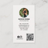 Moderne minimalistische fotografie | Professionele Visitekaartje (Voorkant)