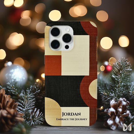 Moderne minimalistische geometrie – Abstracte stij Case-Mate iPhone Case