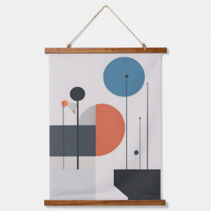 Moderne minimalistische geometrische Abstracte kun Hangend Wandkleed