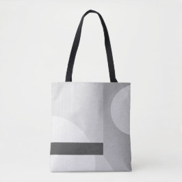 Moderne minimalistische geometrische Canvas tas