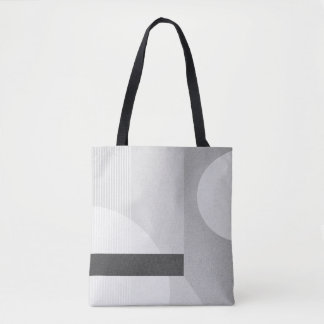 Moderne minimalistische geometrische Canvas tas