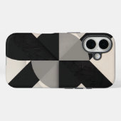 Moderne Minimalistische Geometrische Case-Mate iPhone Case (Achterkant (horizontaal))