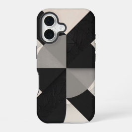 Moderne Minimalistische Geometrische iPhone 16 Hoesje
