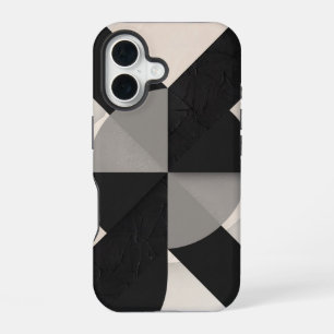Moderne Minimalistische Geometrische iPhone 16 Hoesje