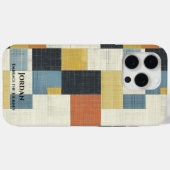 Moderne minimalistische geometrische stijl - Retro Case-Mate iPhone Case (Achterkant (horizontaal))