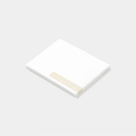 Moderne minimalistische gepersonaliseerde briefpap post-it® notes