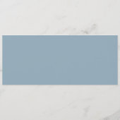 Moderne minimalistische gereserveerde trouwbord (Achterkant)