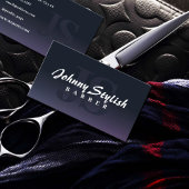 Moderne minimalistische gigantische initialen visitekaartje