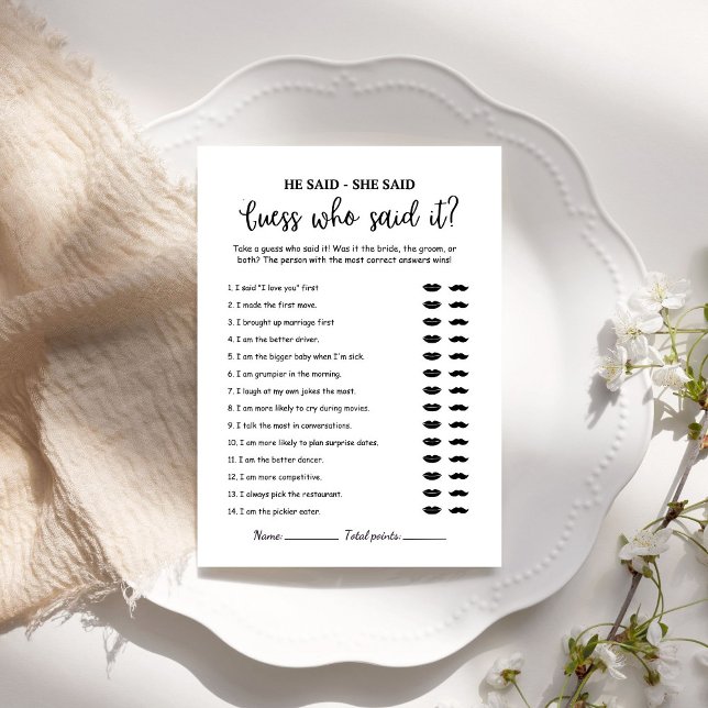 Moderne minimalistische gok die het zei Spelkaart (Creator heeft geüpload)