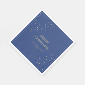 Moderne minimalistische gouden Confetti Vrolijk Ke Servet (Hoek)