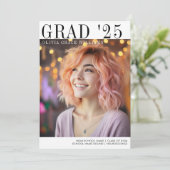 Moderne Minimalistische Grad Overlay Aankondiging (Staand voorkant)