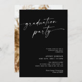 Moderne minimalistische graduatiemechanisme kaart (Voorkant / Achterkant)