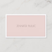 Moderne, minimalistische grafische vormgeving in l visitekaartje (Voorkant)