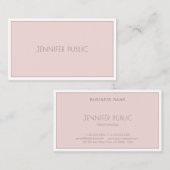 Moderne, minimalistische grafische vormgeving in l visitekaartje (Voorkant / Achterkant)