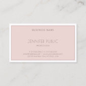 Moderne, minimalistische grafische vormgeving in l visitekaartje (Achterkant)