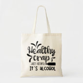 Moderne Minimalistische Grappige Citaten Tote Bag (Voorkant)