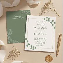 Moderne minimalistische groene geometrische Lijst 