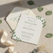 Moderne minimalistische groene geometrische Lijst Kaart