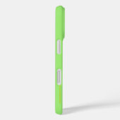 Moderne minimalistische, groene, gepersonaliseerde Case-Mate iPhone case (Achterkant / Rechts)