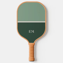 Moderne Minimalistische Groene Monogram Beginlette