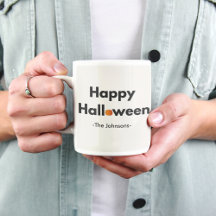 Moderne minimalistische Halloween – gepersonalisee