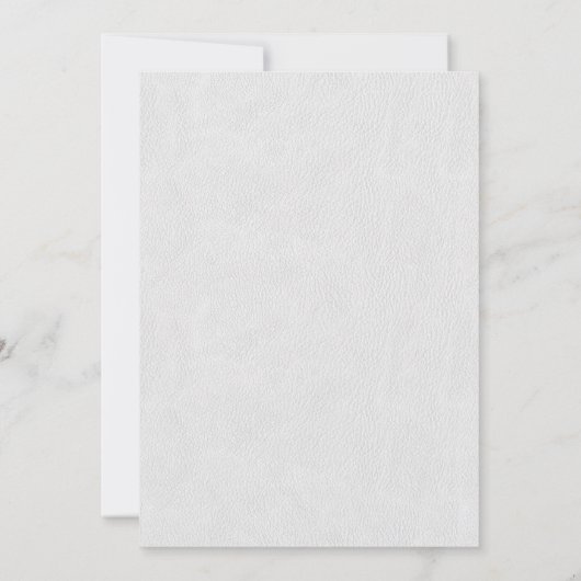 Moderne Minimalistische Handgeschreven Handlettere Kaart (Achterkant)