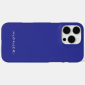 Moderne Minimalistische Handgeschreven Script Diep Case-Mate iPhone Case (Achterkant (horizontaal))