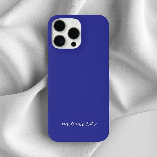 Moderne Minimalistische Handgeschreven Script Diep Case-Mate iPhone Case