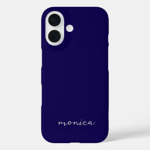 Moderne Minimalistische Handgeschreven Script Donk iPhone 16 Hoesje