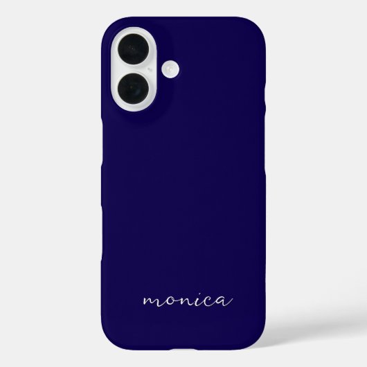 Moderne Minimalistische Handgeschreven Script Donk Case-Mate iPhone Case (Achterkant)