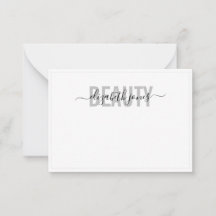 Moderne minimalistische handtekening zwart-wit