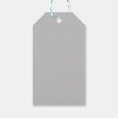 Moderne Minimalistische Herfst Bedankjes Cadeautag Cadeaulabel (Achterkant)