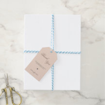 Moderne Minimalistische Herfst Bedankjes Gift Tags