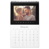 Moderne minimalistische herinneringen uit de multi kalender (Feb 2027)